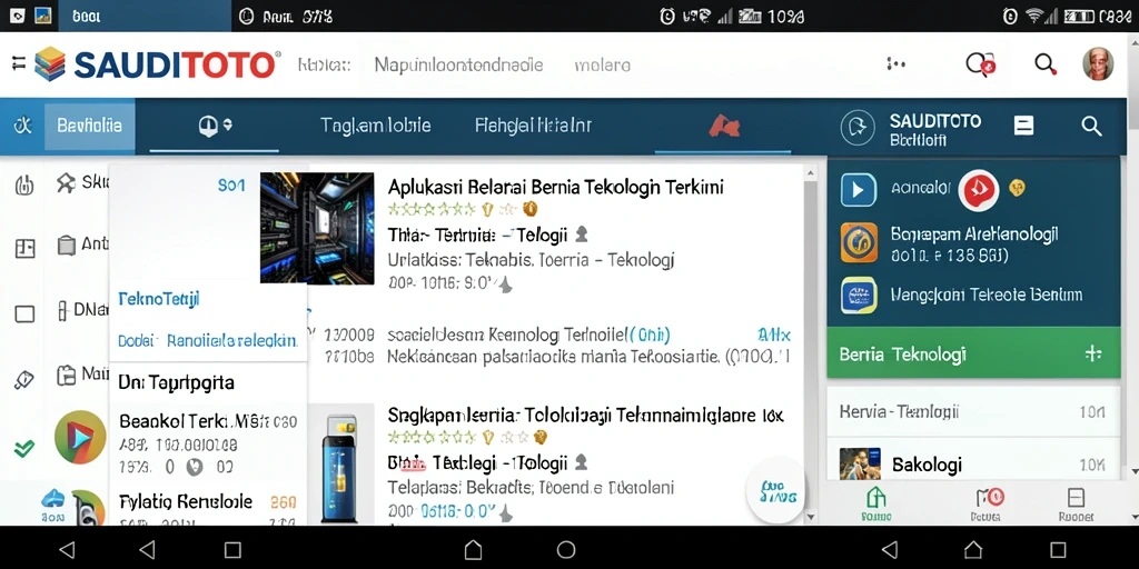 Antarmuka pengguna SAUDITOTO yang ramah dan informatif.